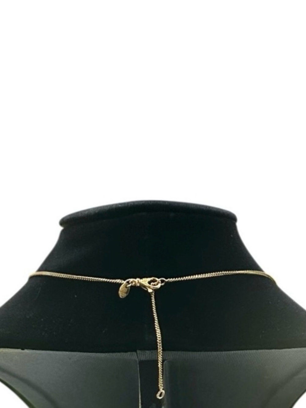 NEW Lisa Robertson 18K Gold over .925 Sterling Silver Chevron Necklace 19” - Picture 2 of 8